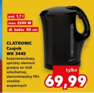 Електричний чайник Clatronic