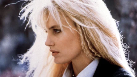 Daryl Hannah na planie filmu "Plusk"