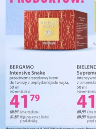 Krem przeciwzmarszczkowy Bergamo