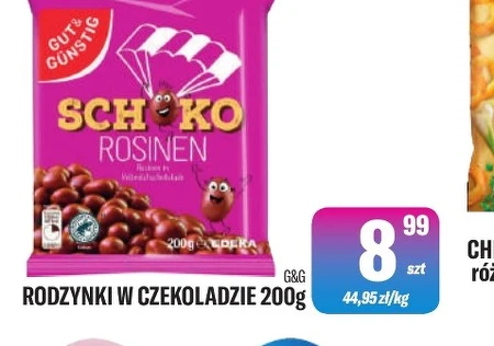 Кишмиш в шоколаді Gut & Gunstig