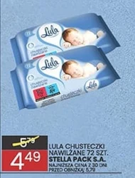 Chusteczki nawilżane Stella Pack
