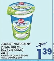 Jogurt naturalny Zott