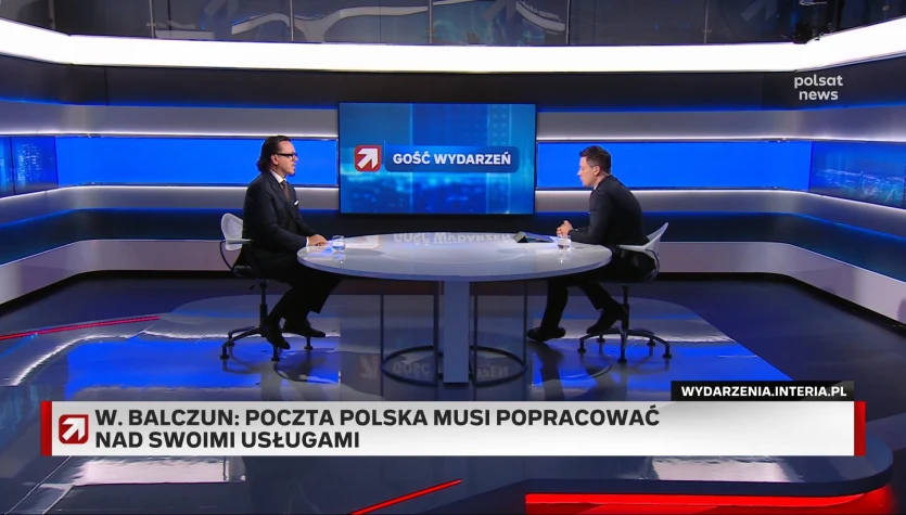 Balczun: Poczta Polska jest w trakcie transformacji