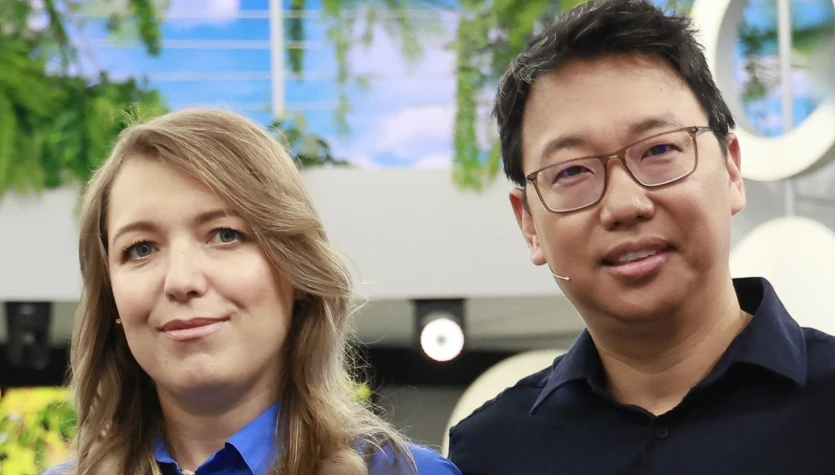 Koreańczyk, który pokochał Polskę i Polka, która pokochała Koreańczyka. Mikey Kim z rodziną w "halo tu polsat"