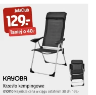 Krzesło kempingowe Kayoba