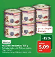 Mokra karma dla kota Premiere