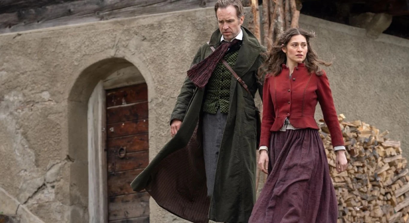 Kadr z nadchodzącego serialu "The Death of Sherlock Holmes"