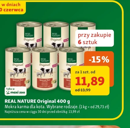 Вологий корм для котів Real Nature