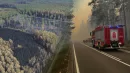 Lubelskie: Pożar w Puszczy Solskiej