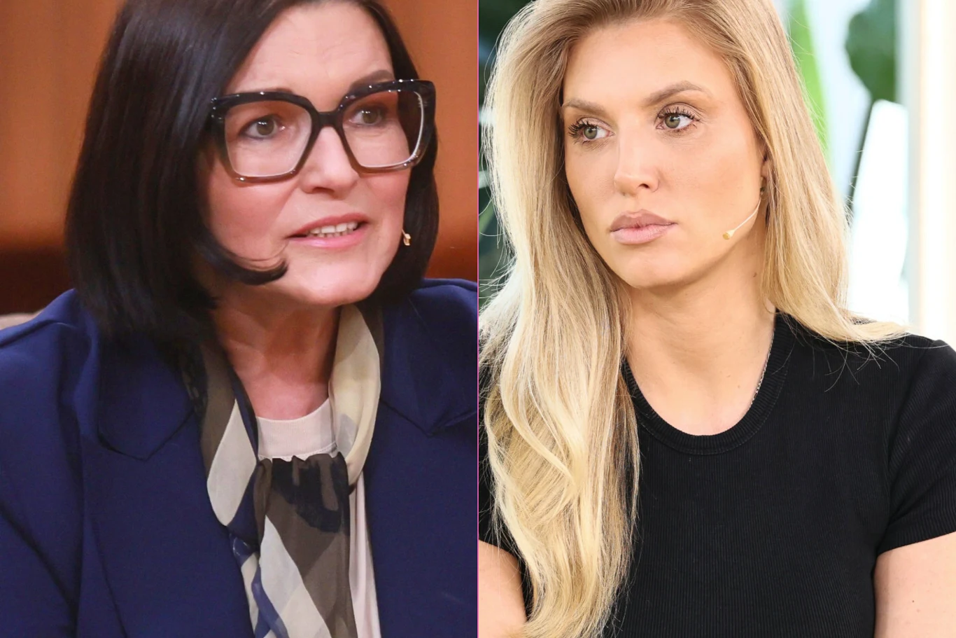 Ilona Felicjańska i Karolina Pajączkowska Ilona Felicjańska chwali Karolinę Pajączkowską