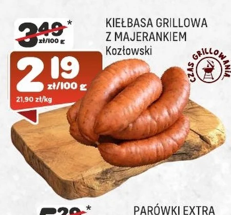 Ковбаса для барбекю Kozłowski