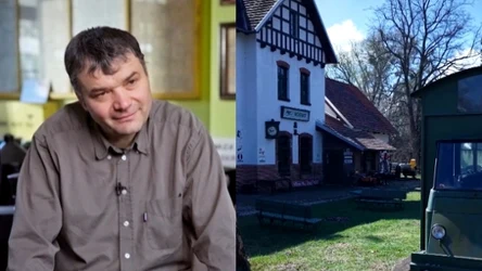 Tomasz Węsierski i jego dworzec kolejowy