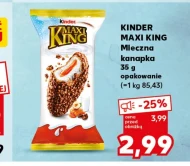 Kanapka mleczna Kinder