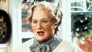 Robin Williams w filmie "Pani Doubtfire"