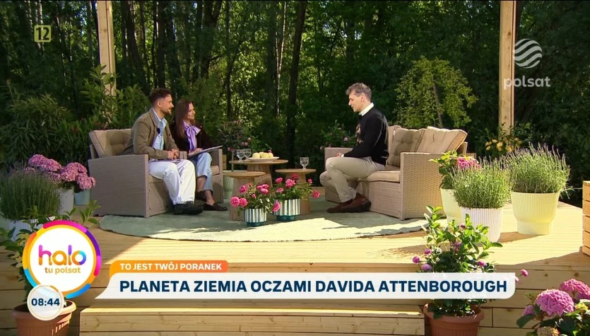 Spotkanie z naturą i legendą telewizji. Łukasz Bożycki o inspiracji Davidem Attenborough