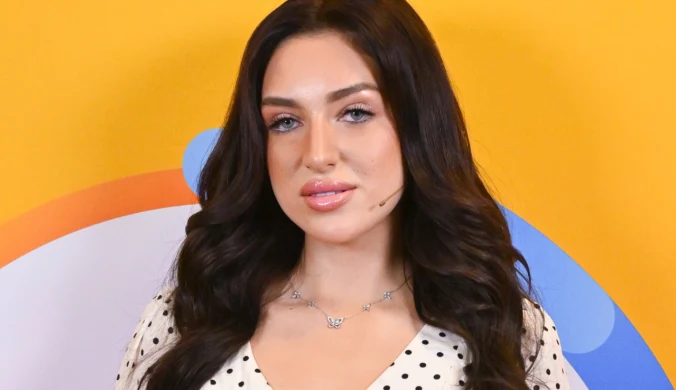 Caroline Derpienski w "halo tu polsat"