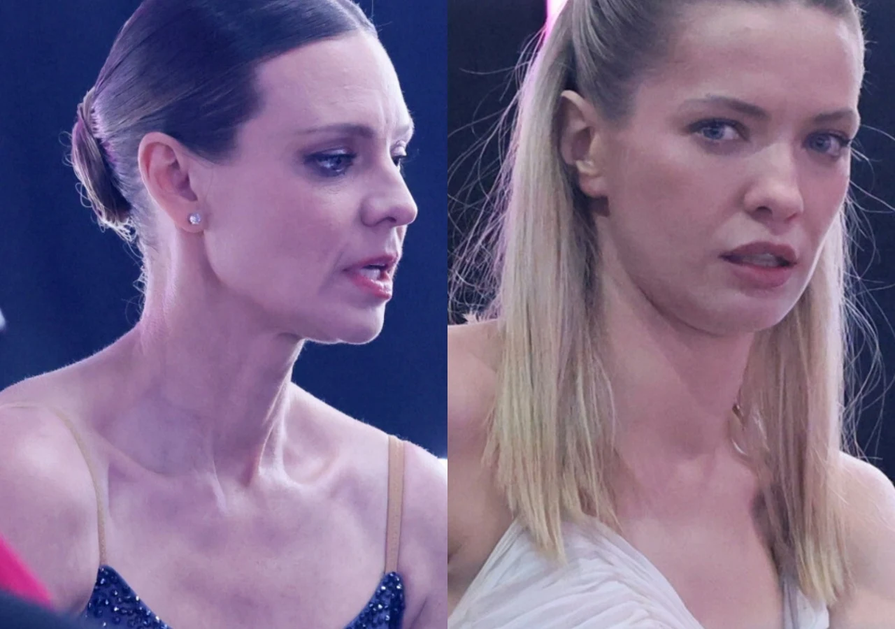 Magdalena Boczarska, Paulina Gałązka Magdalena Boczarska i Paulina Gałązka, uczestniczki 18. edycji programu Taniec z gwiazdami.