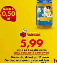 Danie dla dziecka Gerber