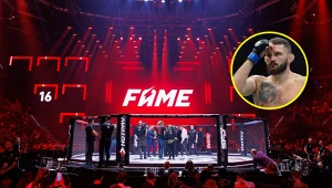 FAME MMA, Michał Oleksiejczuk (w kółku)
