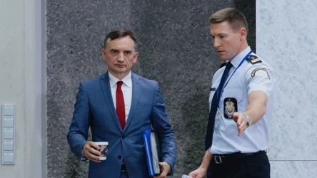 Zbigniew Ziobro uciekł do USA. Na zdjęciu podczas przesłuchania w Sejmie