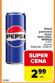 Napój gazowany Pepsi