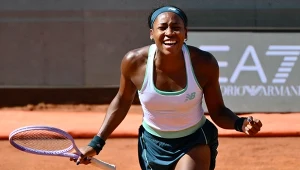 Piłka meczowa i zwrot w meczu Gauff. Koszmar młodszej z Amerykanek w Rzymie