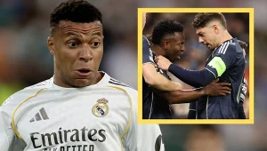 Kylian Mbappe / Vinicius Junior i Fede Valverde