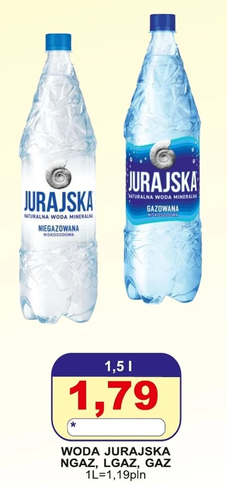 Негазована вода Jurajska