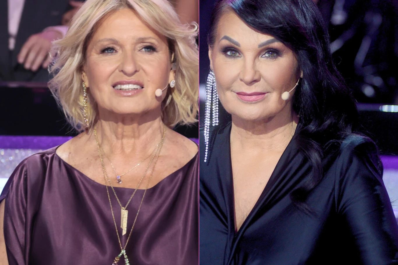 Ewa Kasprzyk, Iwona Pavlović Ewa Kasprzyk i Iwona Pavlović wstały zza stołu po występie Gamou Falla