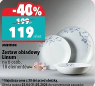 Zestaw obiadowy Ambition