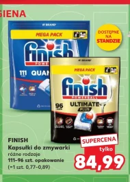 Kapsułki do zmywarki Finish
