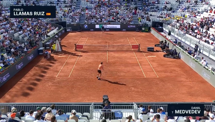 Pablo Llamas Ruiz - Daniil Medvedev. Skrót meczu. WIDEO