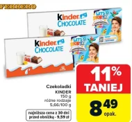 Czekoladki Kinder