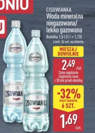 Woda mineralna Cisowianka