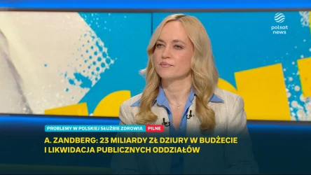 Cięcia w służbie zdrowia urealnią stawki? Sobierańska-Grenda: Będziemy obserwowali