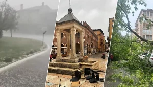 Grad jak piłki golfowe, dachy zrywane z domów. Koszmar we Włoszech