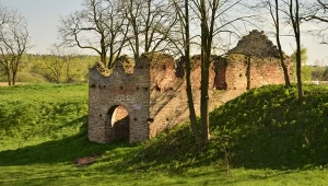 Ruiny zamku w Dankowie. Unikalna twierdza bastionowa Warszyckiego