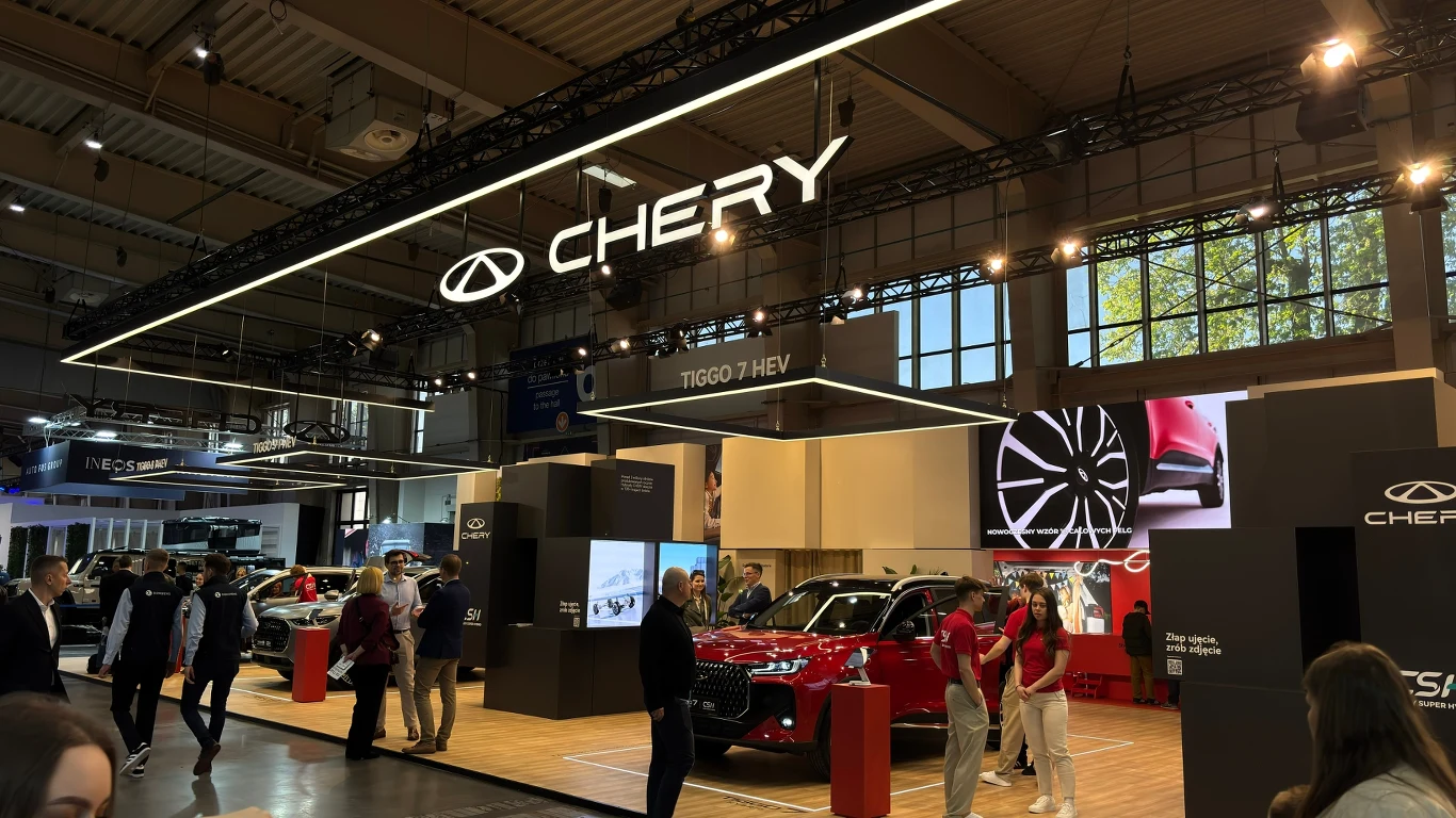 CHERY na targach Poznań Motor Show pokazała wiele swoich modeli article cover