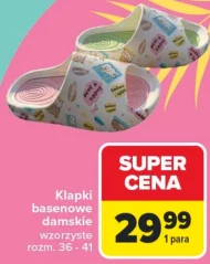 Klapki basenowe E
