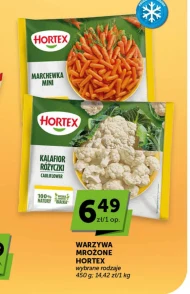 Mrożone warzywa Hortex