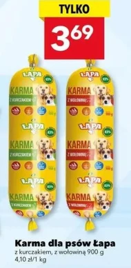 Karma dla psa Łapa
