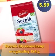 Sernik w proszku Delecta