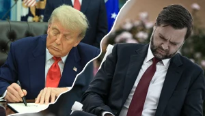 Donald Trump miał zostawić list dla J.D. Vance'a