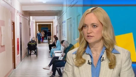 Jolanta Sobierańska-Grenda udzielała wywiadu Marcinowi Fijołkowi w "Graffiti" Polsat News. "Pacjentom już jest lepiej"