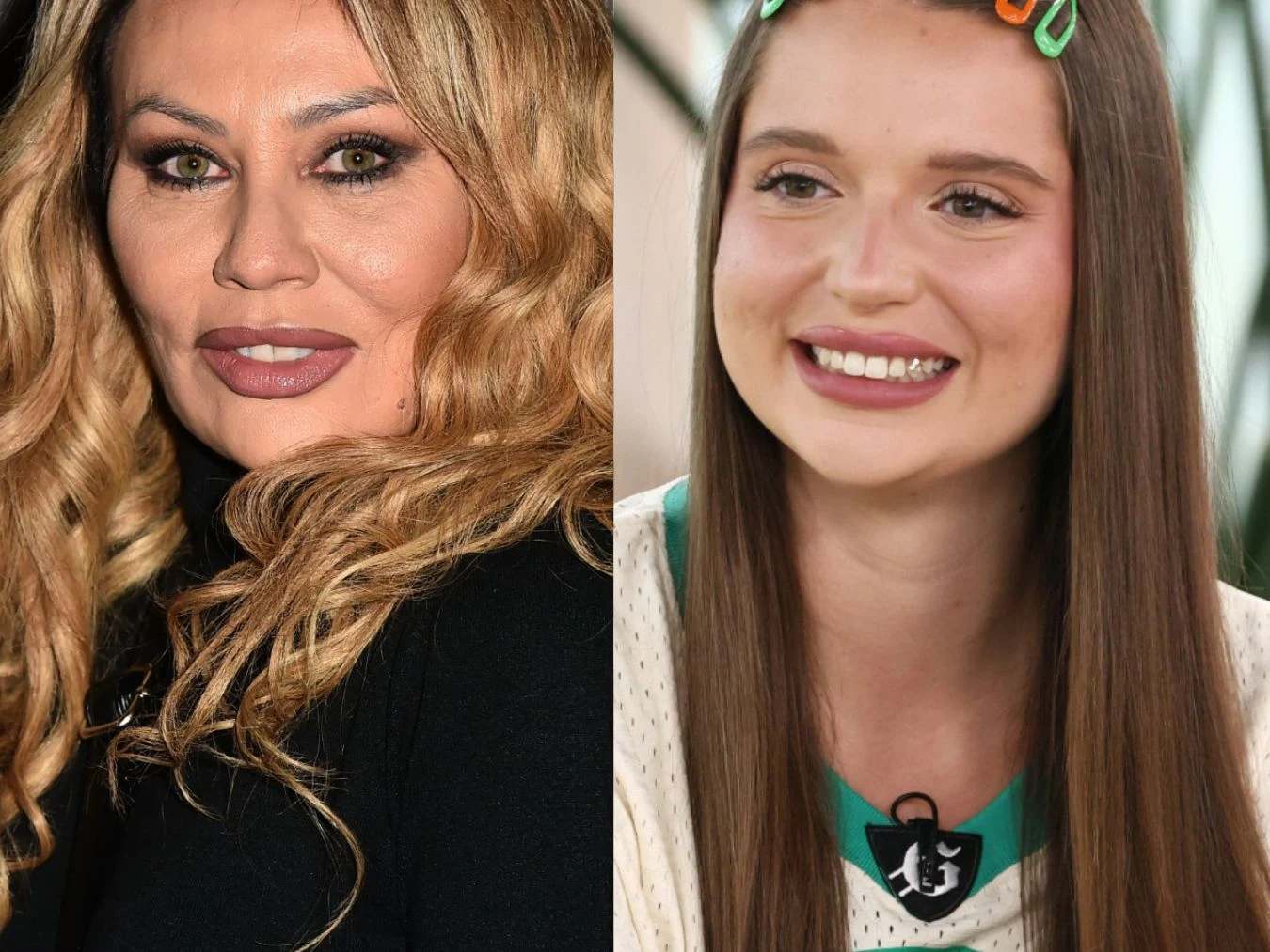 Monika Jarosińska, Nicol Pniewska Monika Jarosińska i Nicol Pniewska stojące obok siebie.