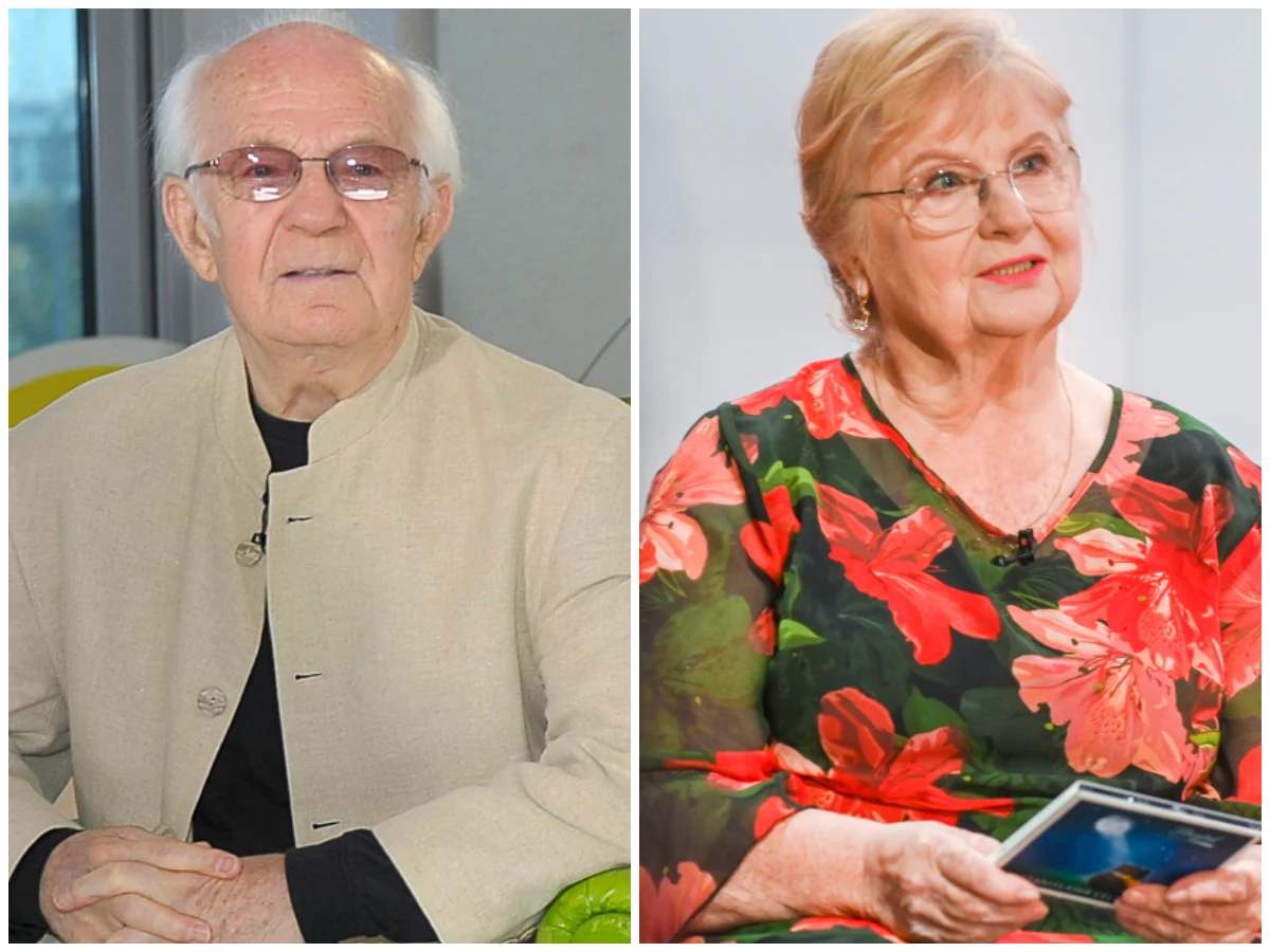 Jerzy Antczak, Stanisława Celińska Aktorka Stanisława Celińska oraz reżyser Jerzy Antczak.