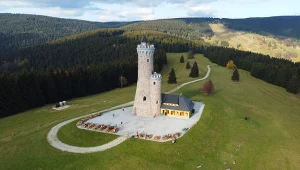 Dalimilova rozhledna w Sudetach Wschodnich