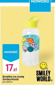 Butelki na wodę Smiley