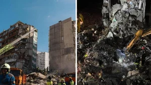 Wojna w Ukrainie. Nocny atak Rosji, rośnie bilans ofiar. Żałoba w Kijowie