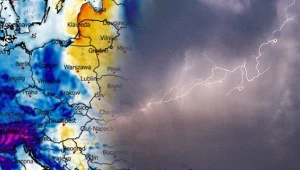 Gwałtowne burze rozleją się na wiele województw. Od rana ostrzeżenia
